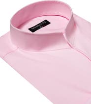 MASUTTO Sandro Stand collar Button-Up Long Sleeve Shirt