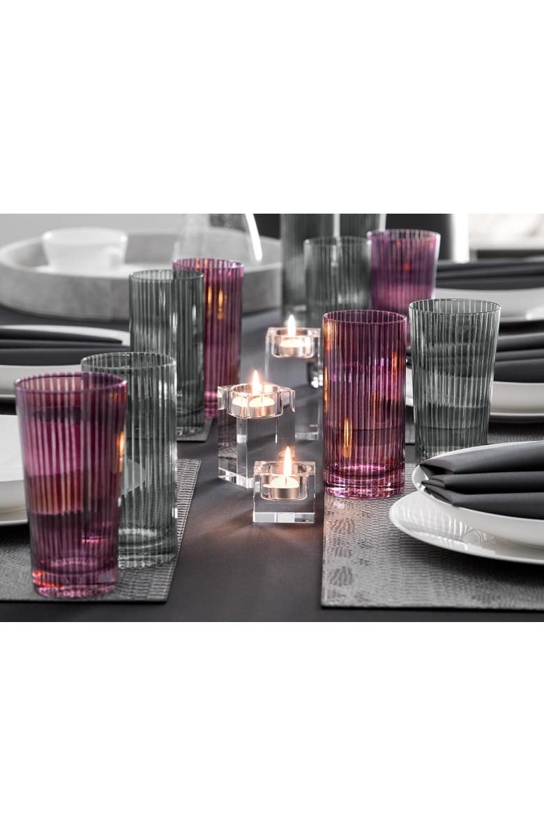 Togas Dormer Set of glasses for drinks, Alternate, color, Grey