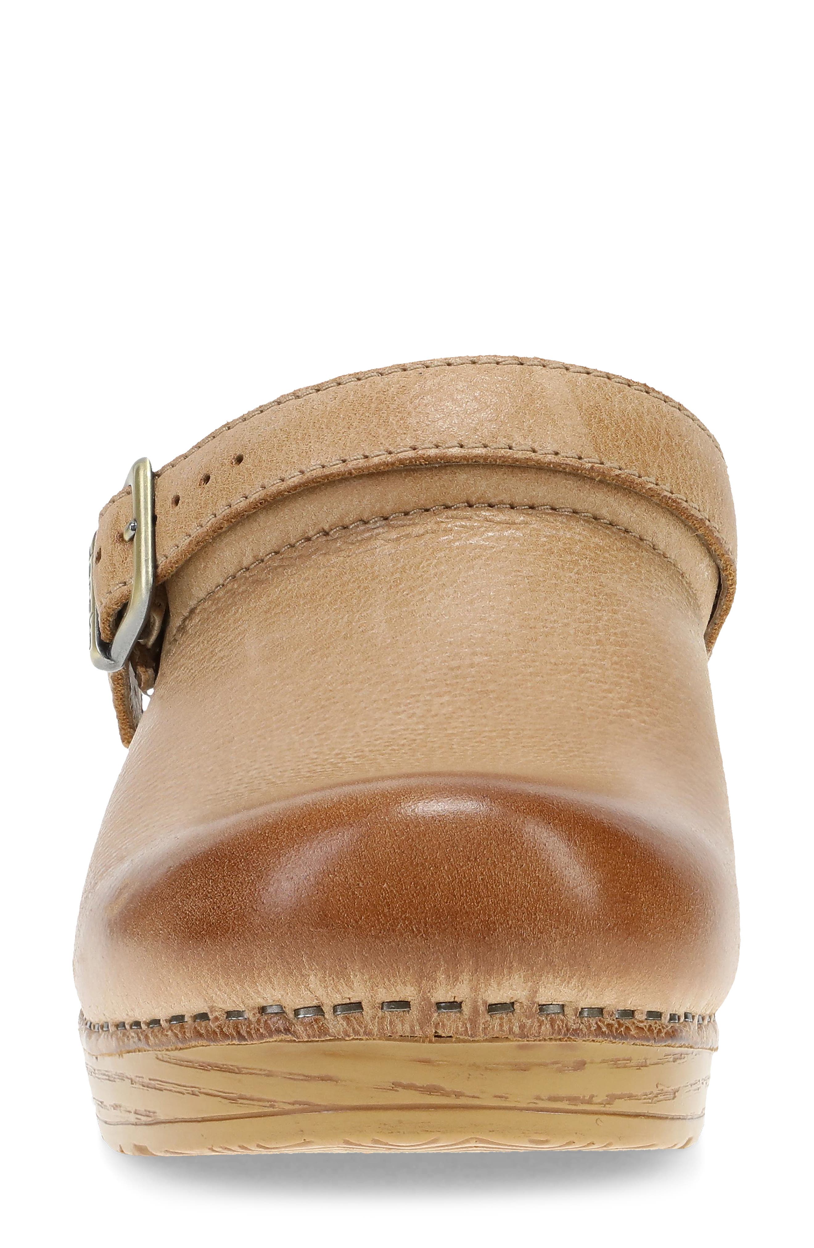 Ingrid Clog, Alternate, color, HONEY DISTRESSED