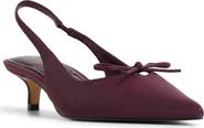 ALDO Azizza Slingback Pointed Toe Kitten Heel Pump