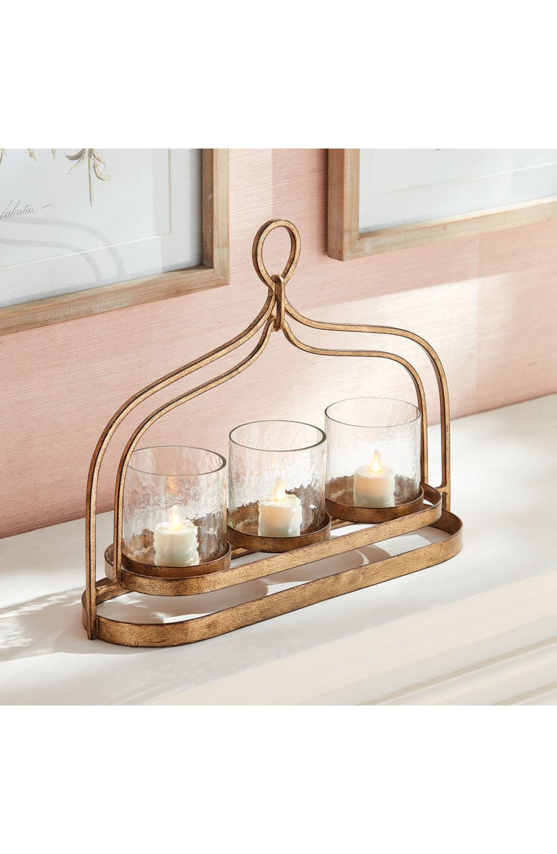 Napa Home & Garden Amara 3-Candle Hurricane, Alternate, color, 