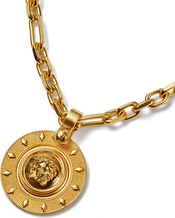 Versace Irradia Medusa Pendant Necklace | Nordstrom