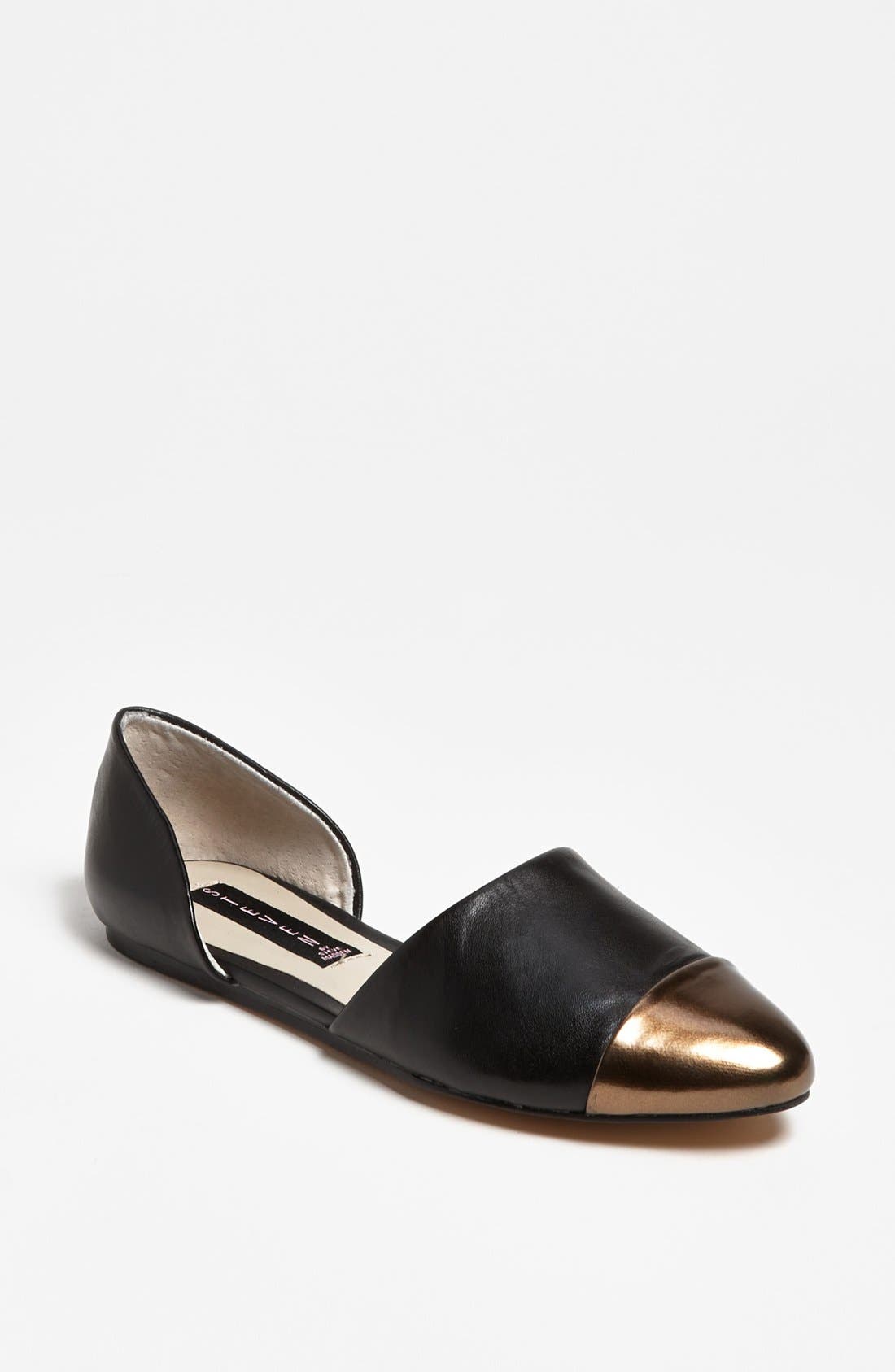 Steven by Steve Madden 'Saxon' Flat, Main, color, BLACK MULTI