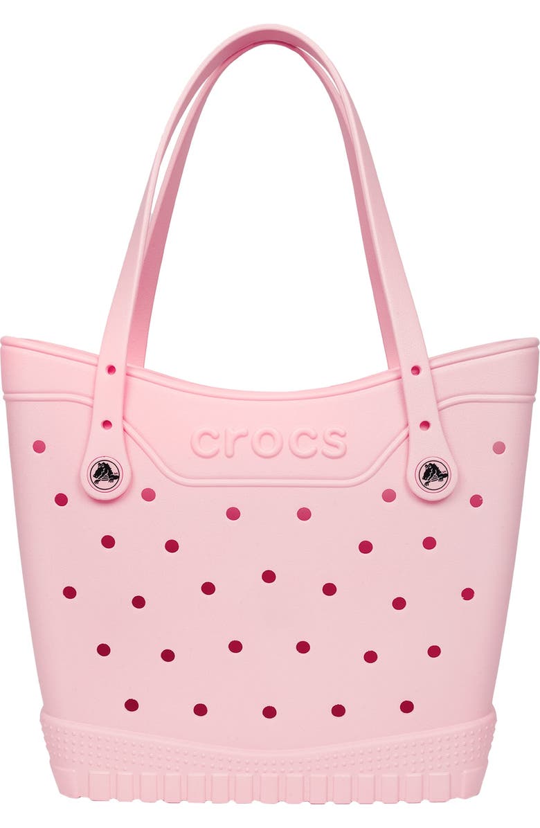 CROCS Medium Classic Tote, Main, color, Cotton Candy