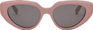 CELINE Bold 3 Dots 53mm Cat Eye Sunglasses