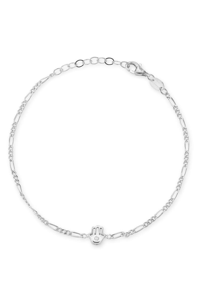 GLAZE JEWELRY Hamsa Bracelet, Main, color, 