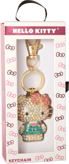 Pave Hello Kitty 3D Bling Keychain