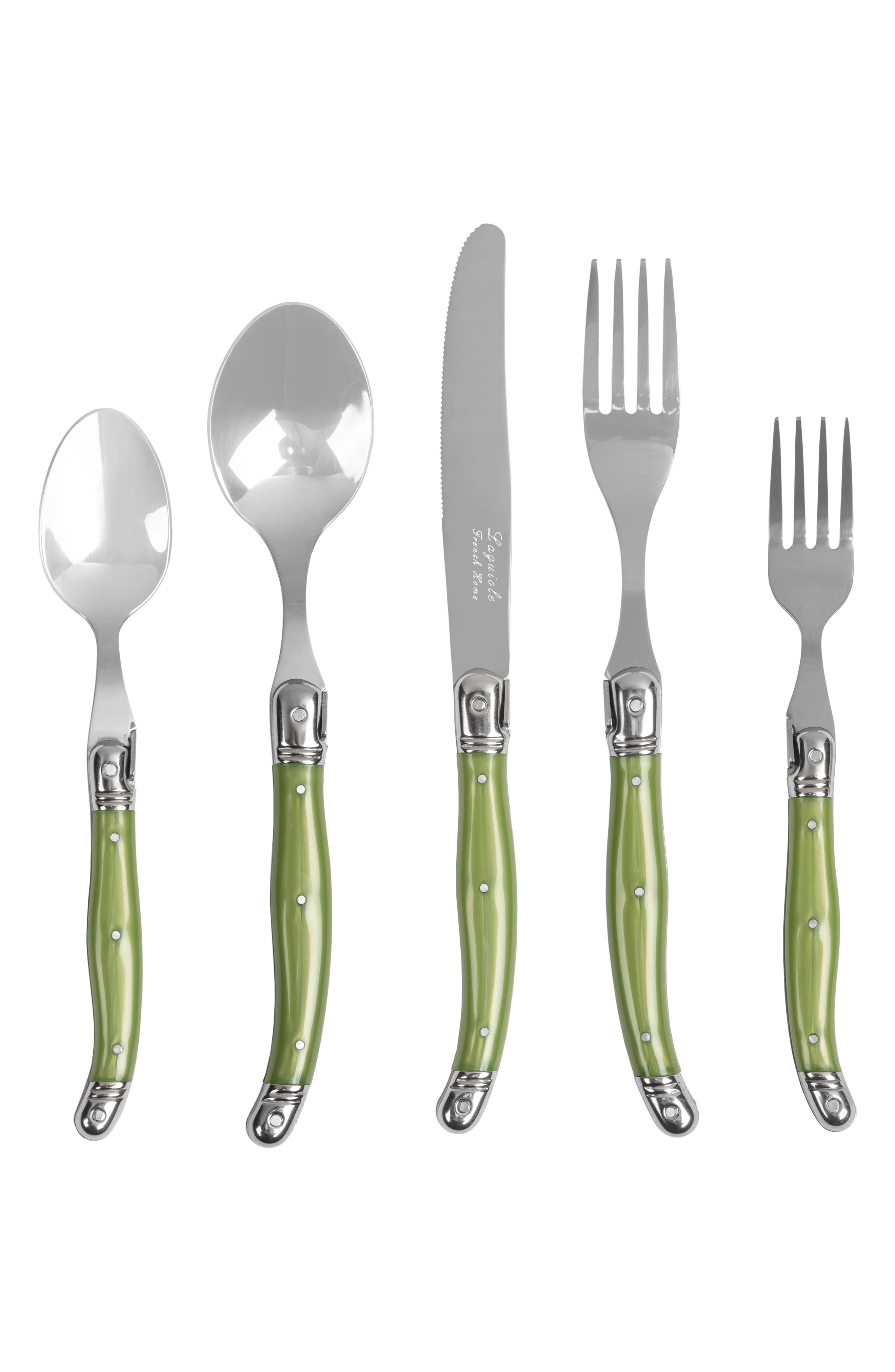 FRENCH HOME Laguiole 20-Piece Flatware Set