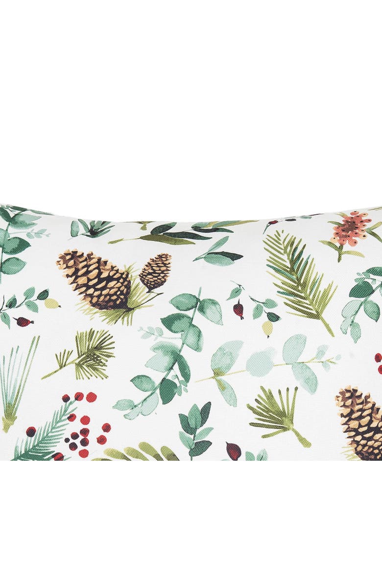 C&F Home Jovie Pinecone Lodge Indoor/Outdoor Accent Pillow, 18" x 18", Alternate, color, Green