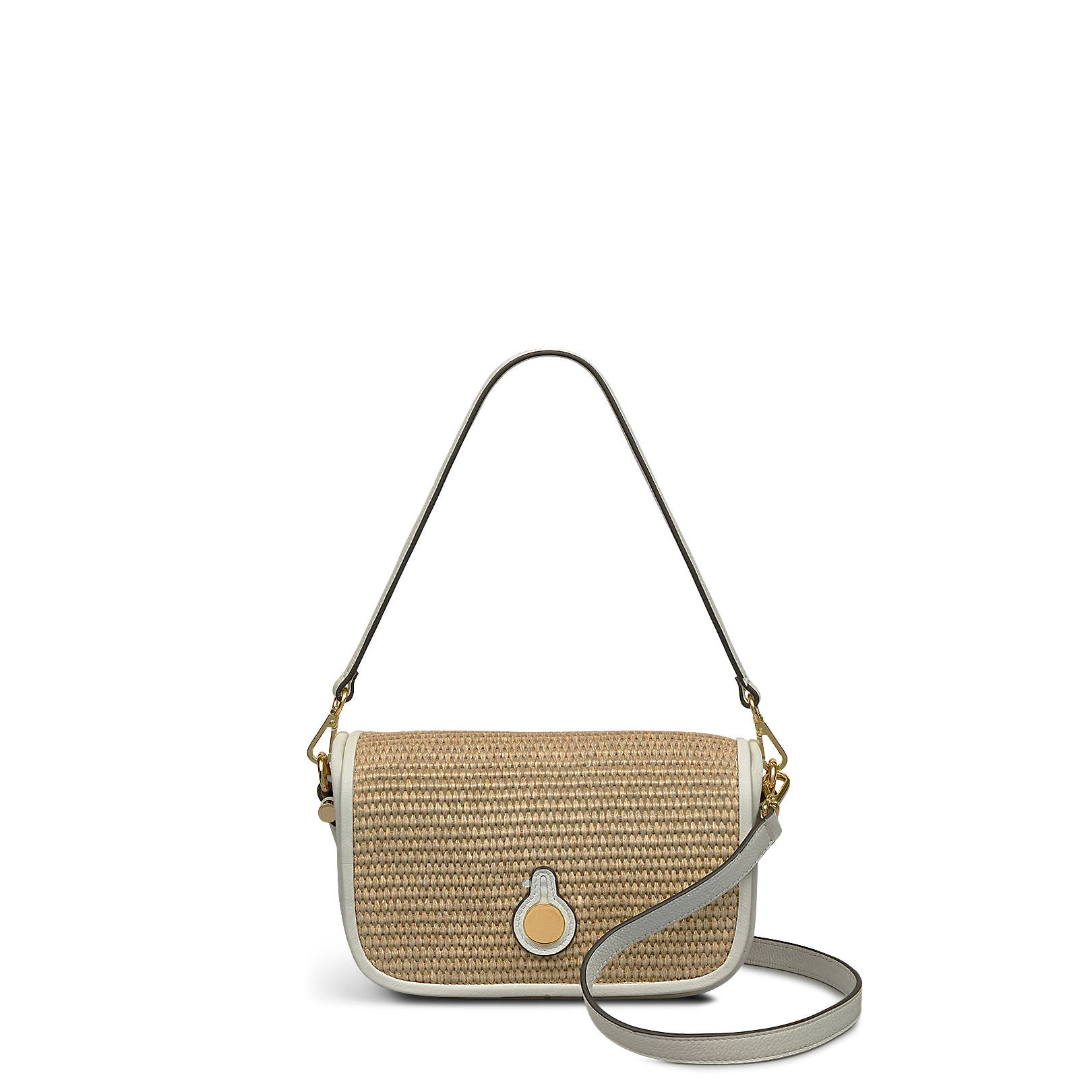 Radley Bathurst Mews - Raffia Small Flapover Crossbody Bag, Main, color, 