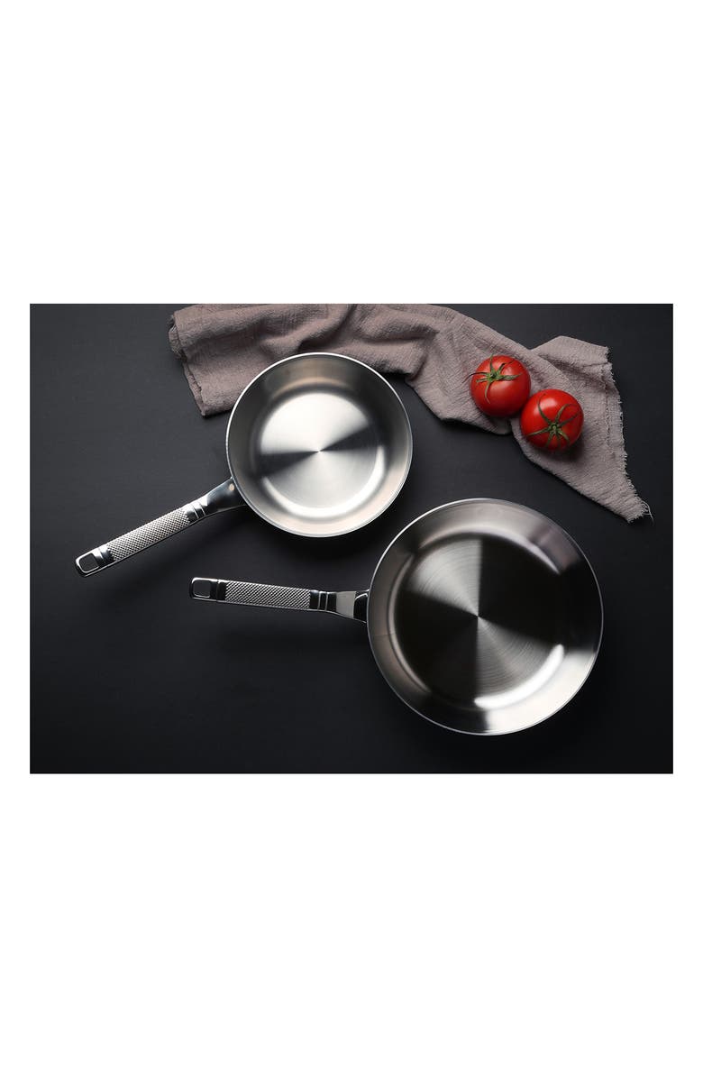 SAVEUR Selects 2-Piece Open Fry Pan Set, Alternate, color, 