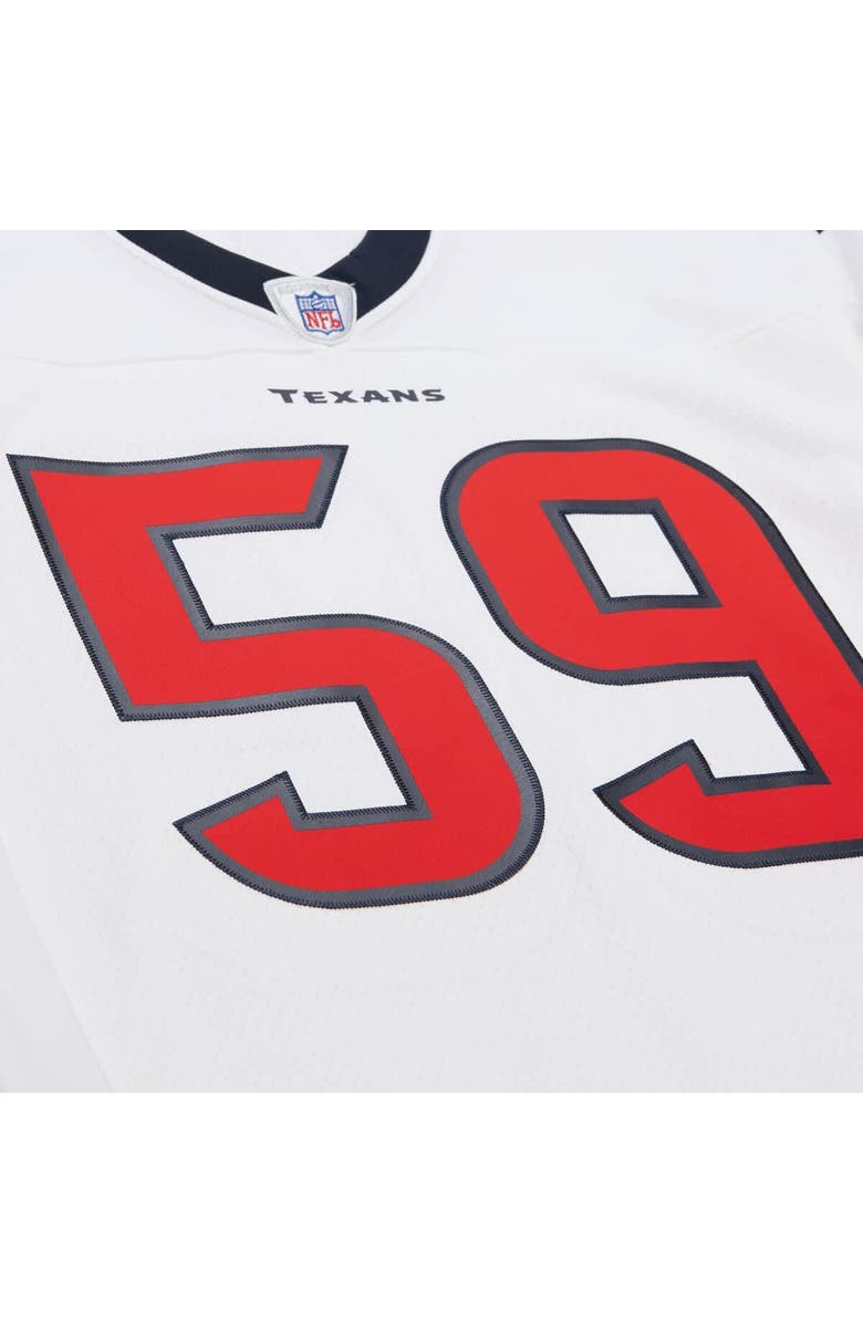 Mitchell & Ness Men's Mitchell & Ness DeMeco Ryans White Houston Texans 2006 Legacy Replica Jersey, Alternate, color, White