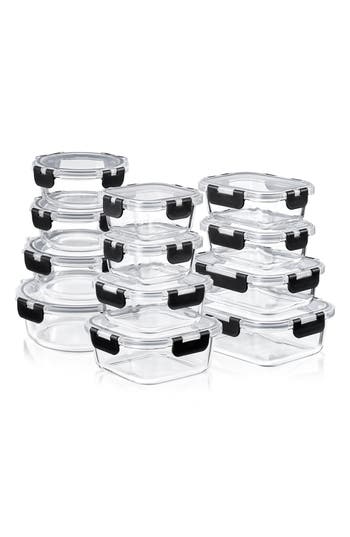 SORBUS 12-Pack Glass Food Prep Storage Containers in Clear at Nordstrom Rack