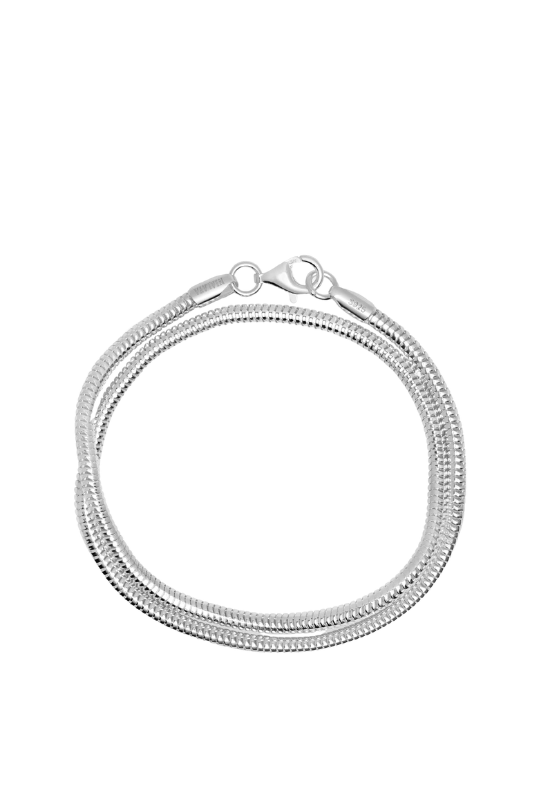 Wrap Around Chain Bracelet, Main, color, Silver