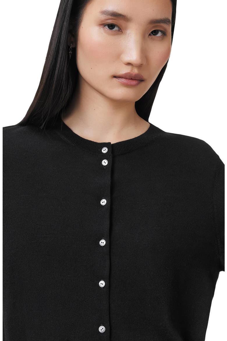 Anouk Cardigan, Alternate, color, BLACK