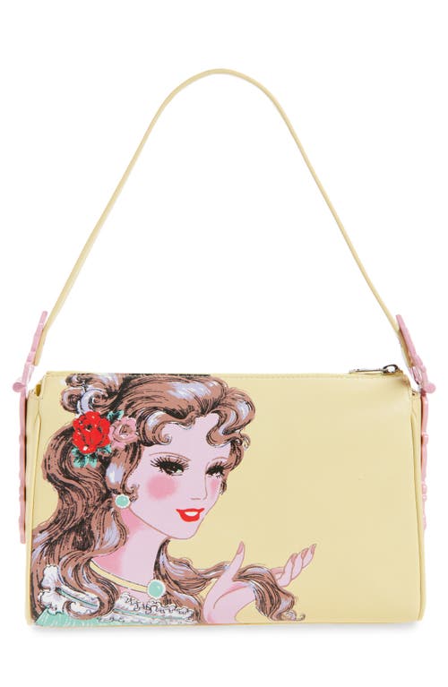 Ashley Williams Lady Spellbind Leather Shoulder Bag In Yellow