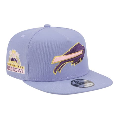 Men's New Era Lavender Buffalo Bills Bloom A-Frame 9FIFTY Snapback Hat