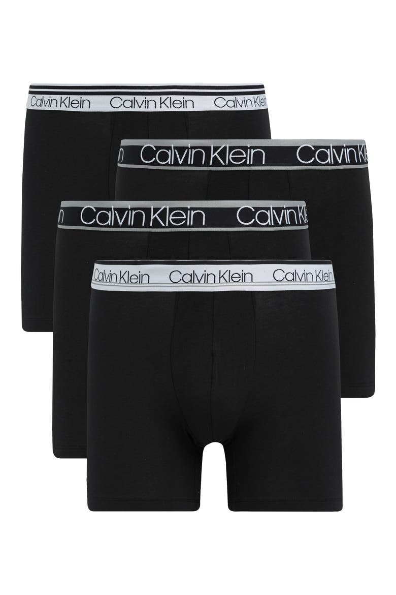 Boxer Briefs - 4-Pack, Main, color, UB1 BLACK