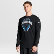 Nike Men's Nike Black Carolina Panthers Primetime Legend Icon Performance Long Sleeve T-Shirt