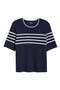 selected Navy/ White Stripe