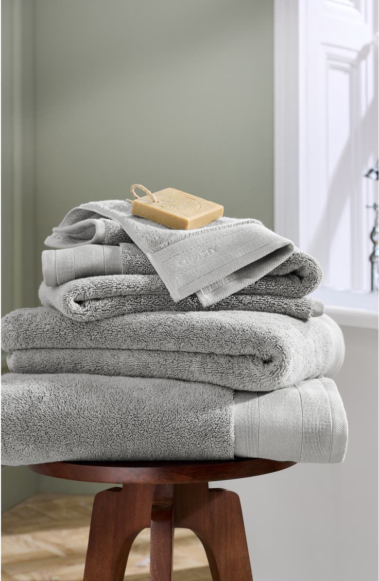 CHRISTY Signature Luxury 100% Turkish Cotton 8 Piece Towel Set, Alternate, color, Opal Gray