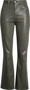 L'AGENCE Kendra Coated High Waist Crop Flare Jeans