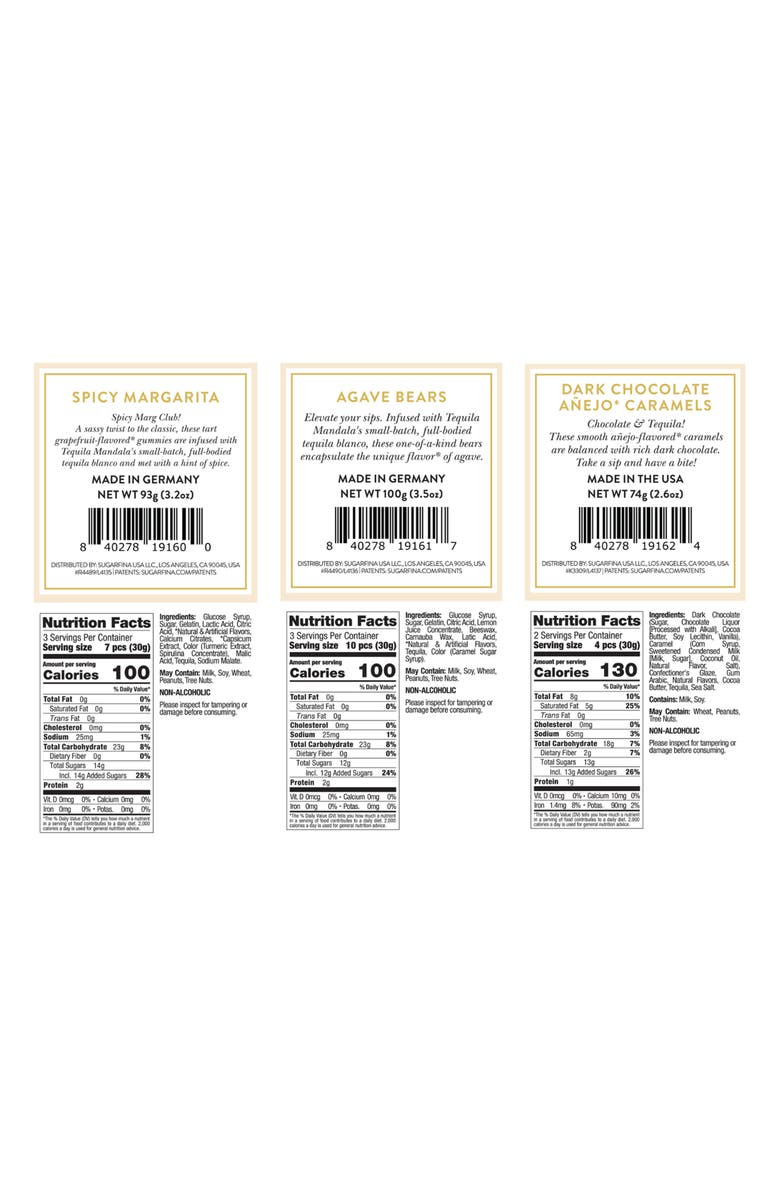 sugarfina x Tequila Mandala 3-Piece Candy Bento Box, Alternate, color,