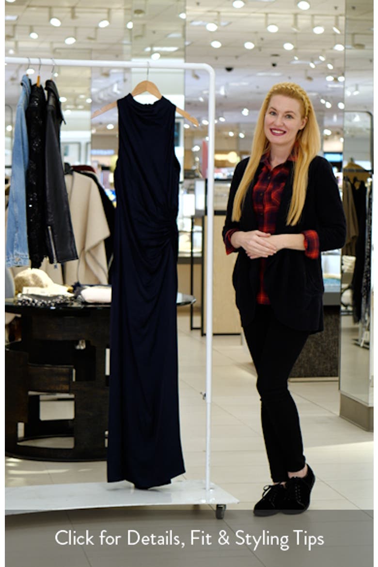 Inez Funnel Neck Gown video
