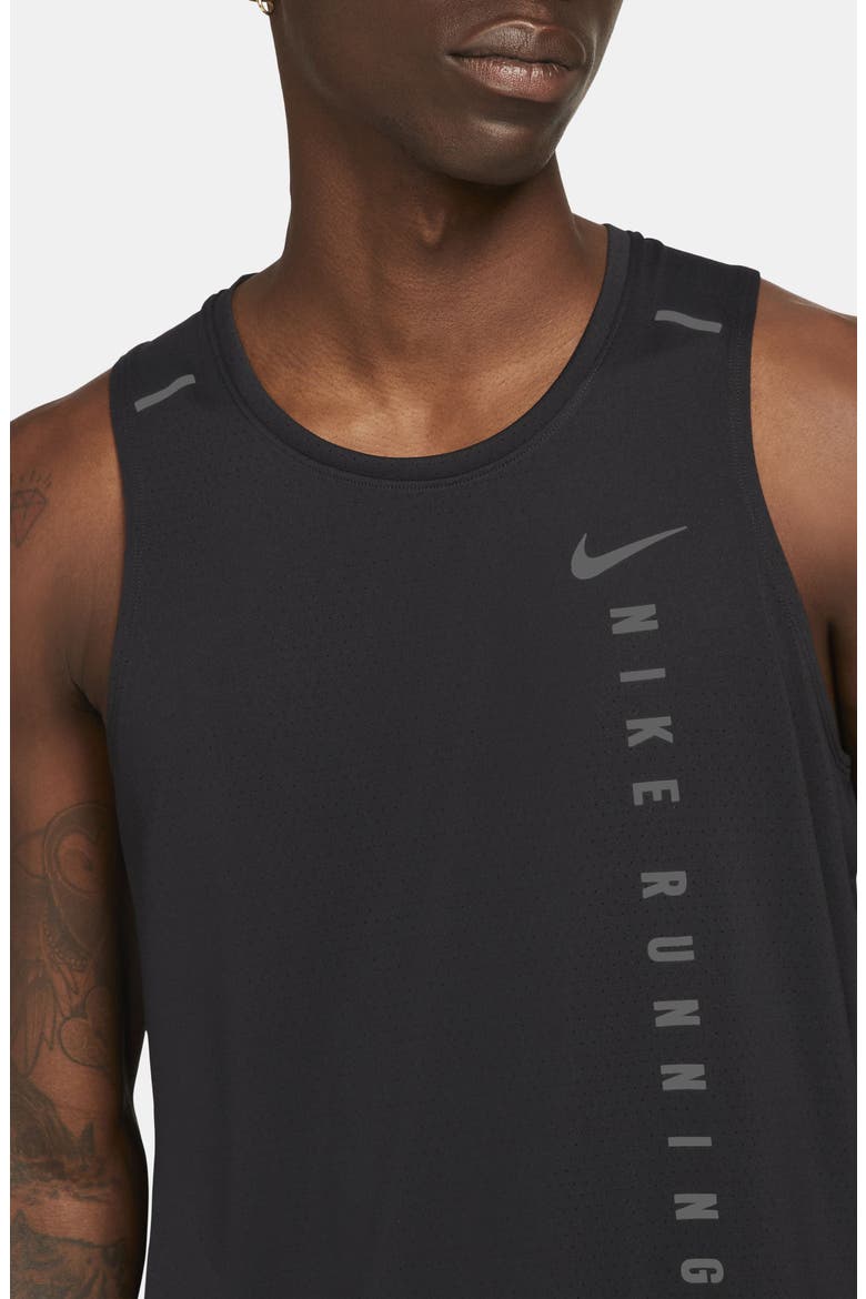 Dri-FIT Miller Run Division Tank, Alternate, color, BLACK/ BLACK/ REFLECTIVE SILV