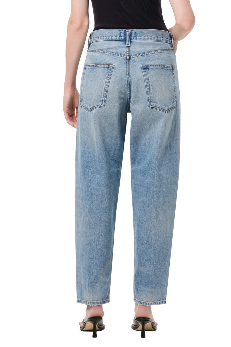 '80s High Waist Tapered Jeans, Alternate, color, ORBITAL MEDIUM VIN