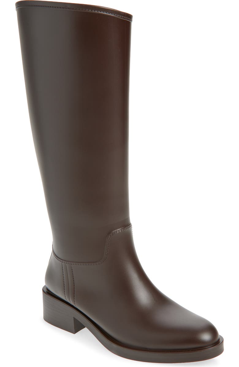Jeffrey Campbell Torrential Knee High Boot, Main, color, Brown