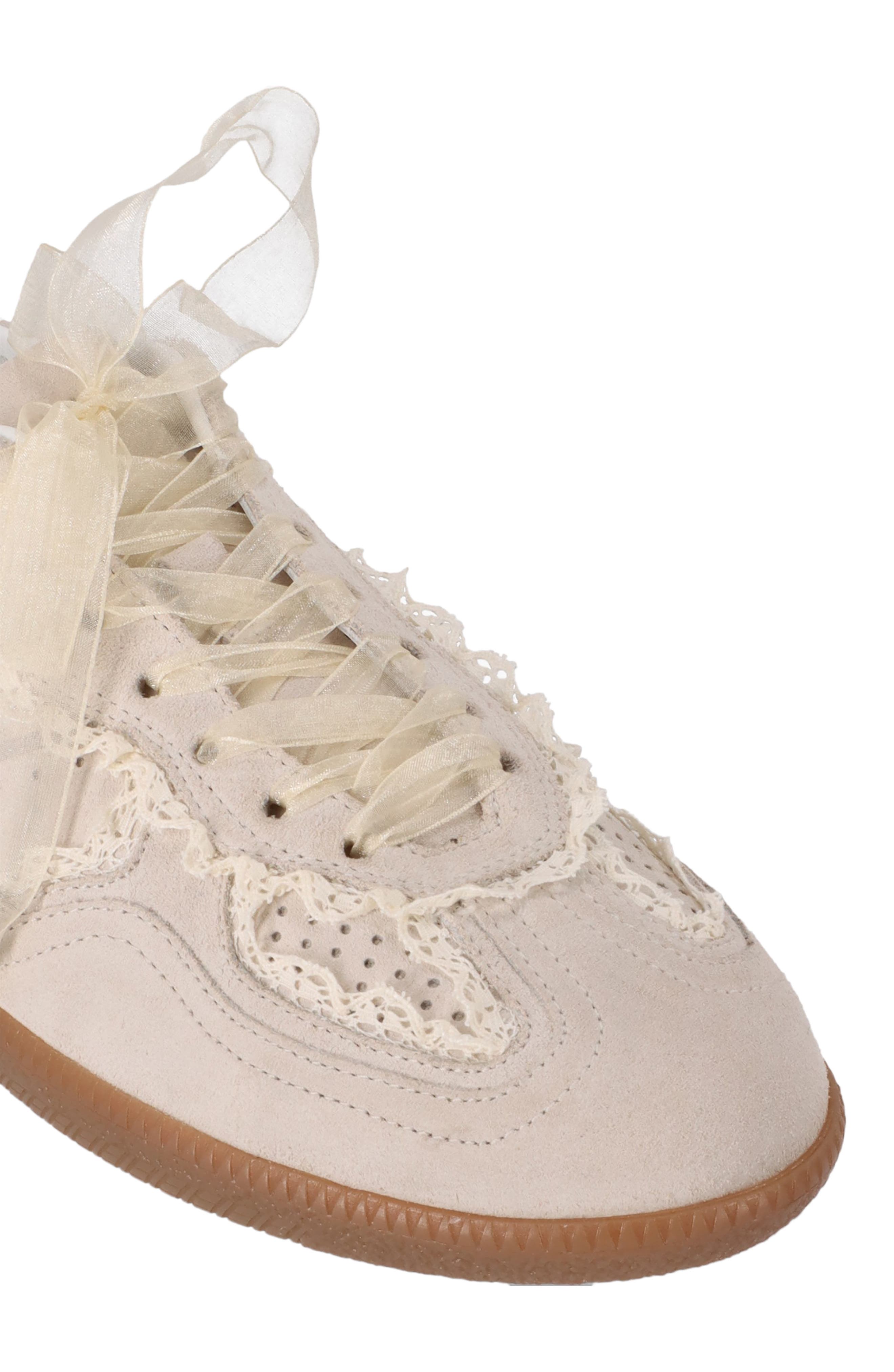 ALOHAS Tb.490 Crochet Trim Sneaker, Alternate, color, 