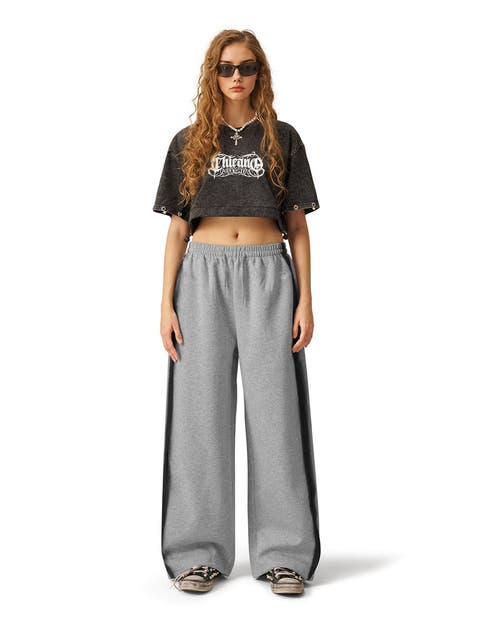 Graffiti Heart Baggy Sweatpants