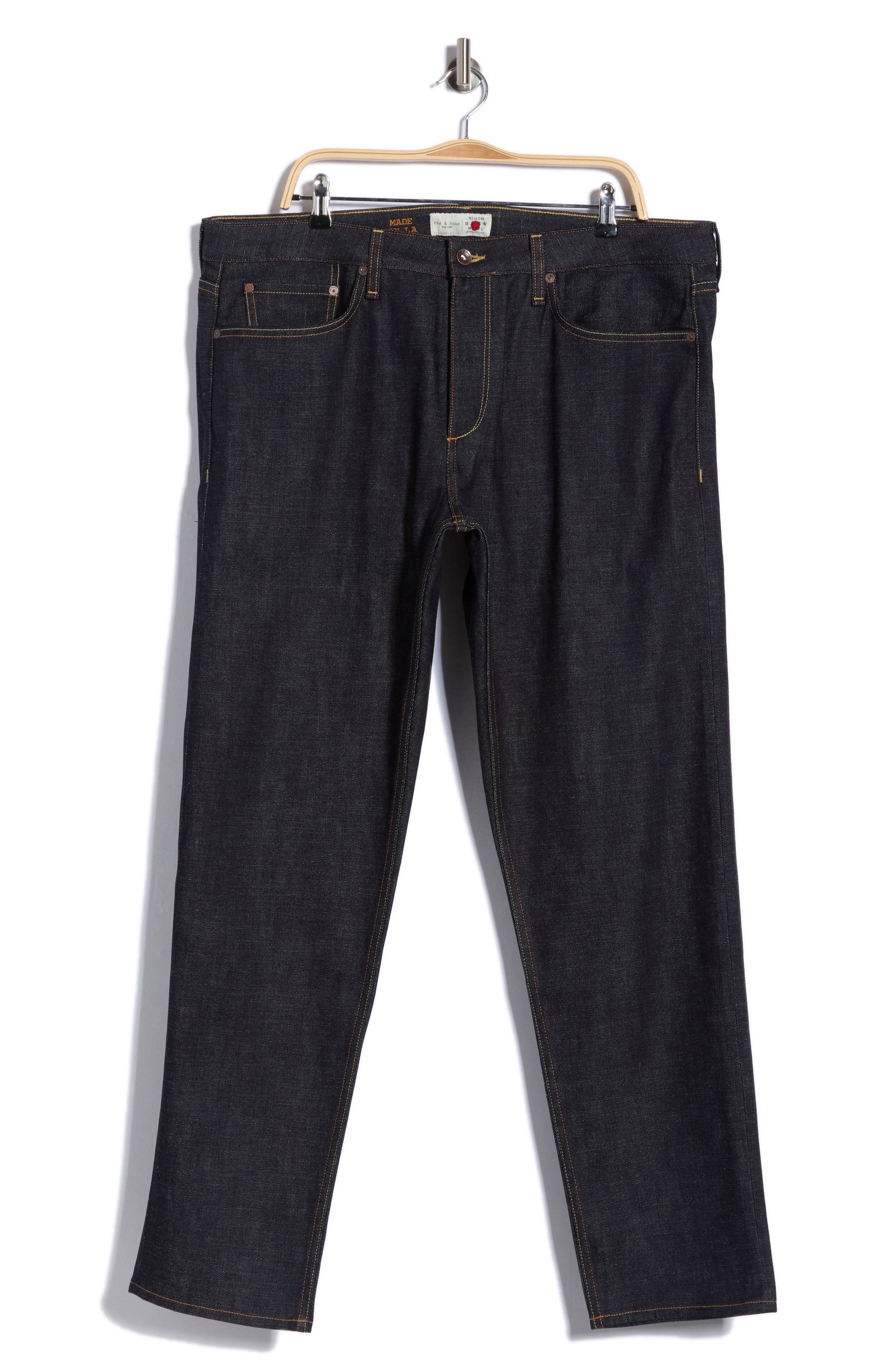 Fit 3 RB Selvedge Straight Leg Jeans