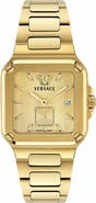 Versace Greca Edge Bracelet Watch, 38mm x 49mm