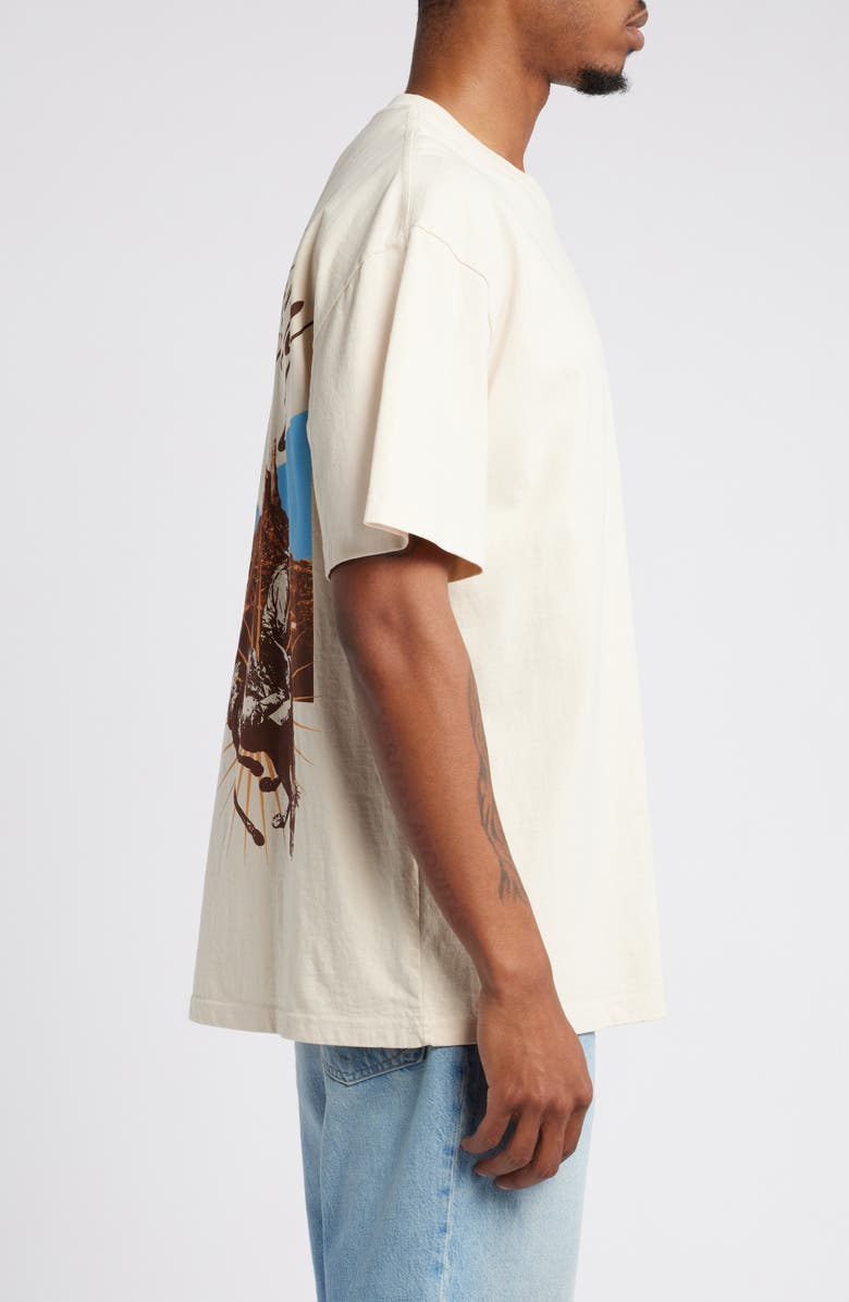 ID Supply Co Western Visionary Oversize Graphic T-Shirt, Alternate, color, Cream