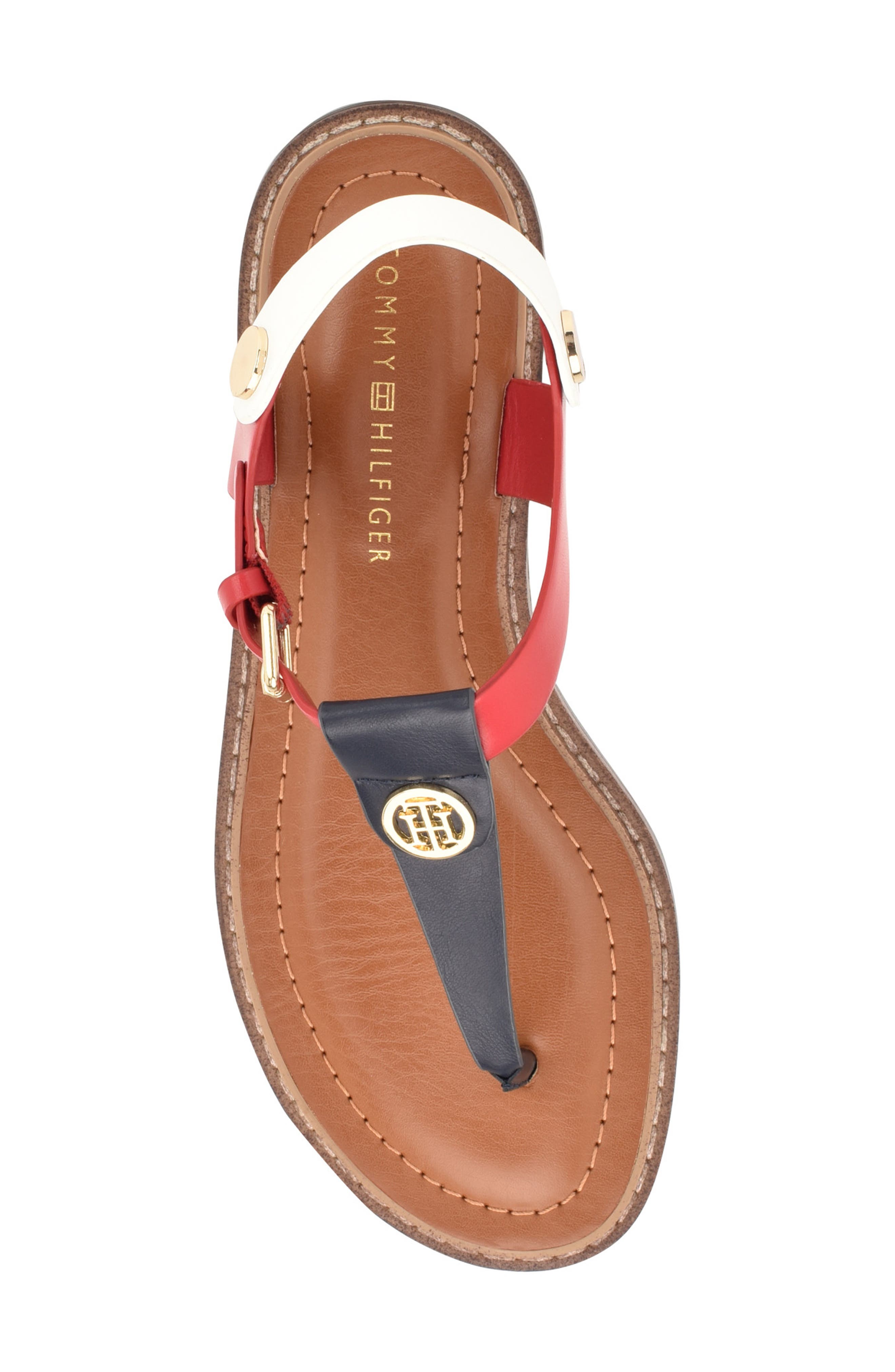 Bennia Sandal, Alternate, color, RED