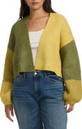 Billabong Block Out Colorblock Jacquard Cardigan