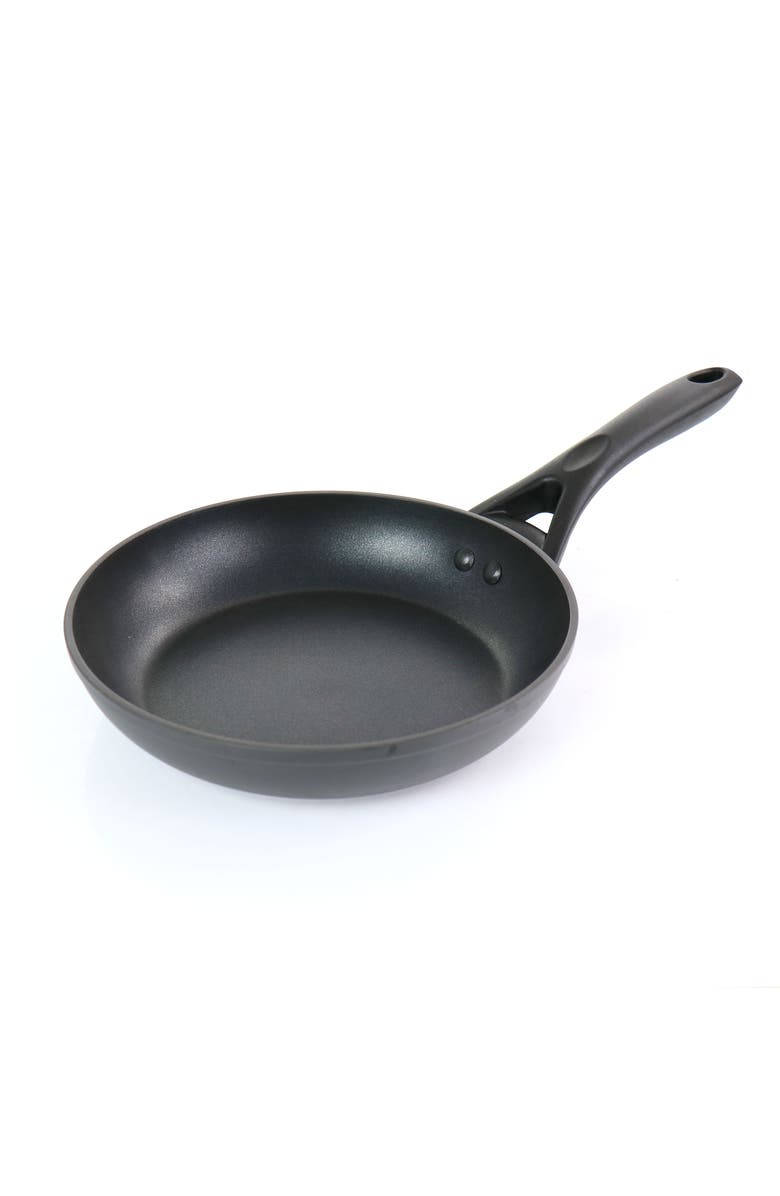 OSTER 8 Inch Aluminum Frying Pan, Alternate, color, Black