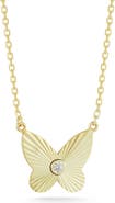 SPHERA MILANO Butterfly Pendant Necklace