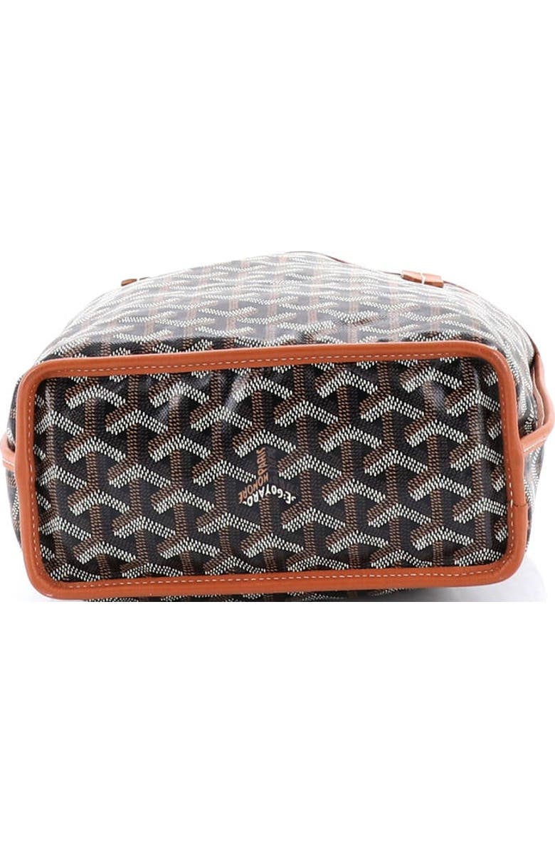 Pre-Owned Goyard Anjou Reversible Tote Coated Canvas Mini, Alternate, color, Brown