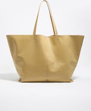 Bimba y Lola Leather Maxi Shopper Bag SS26