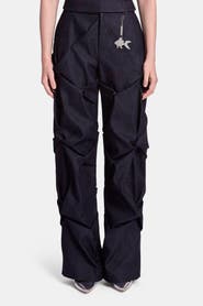 KATE BARTON Astrid Draped Trousers