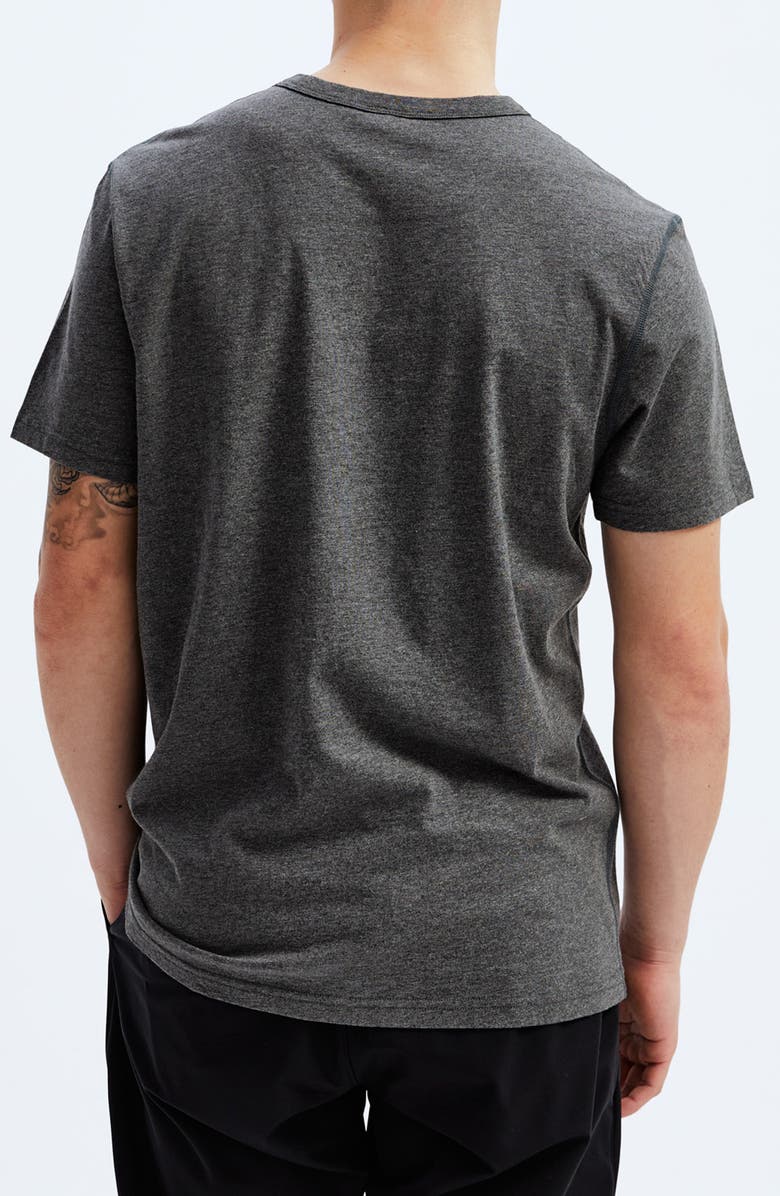 Reigning Champ Lightweight Jersey T-Shirt, Alternate, color, Heather Carbon
