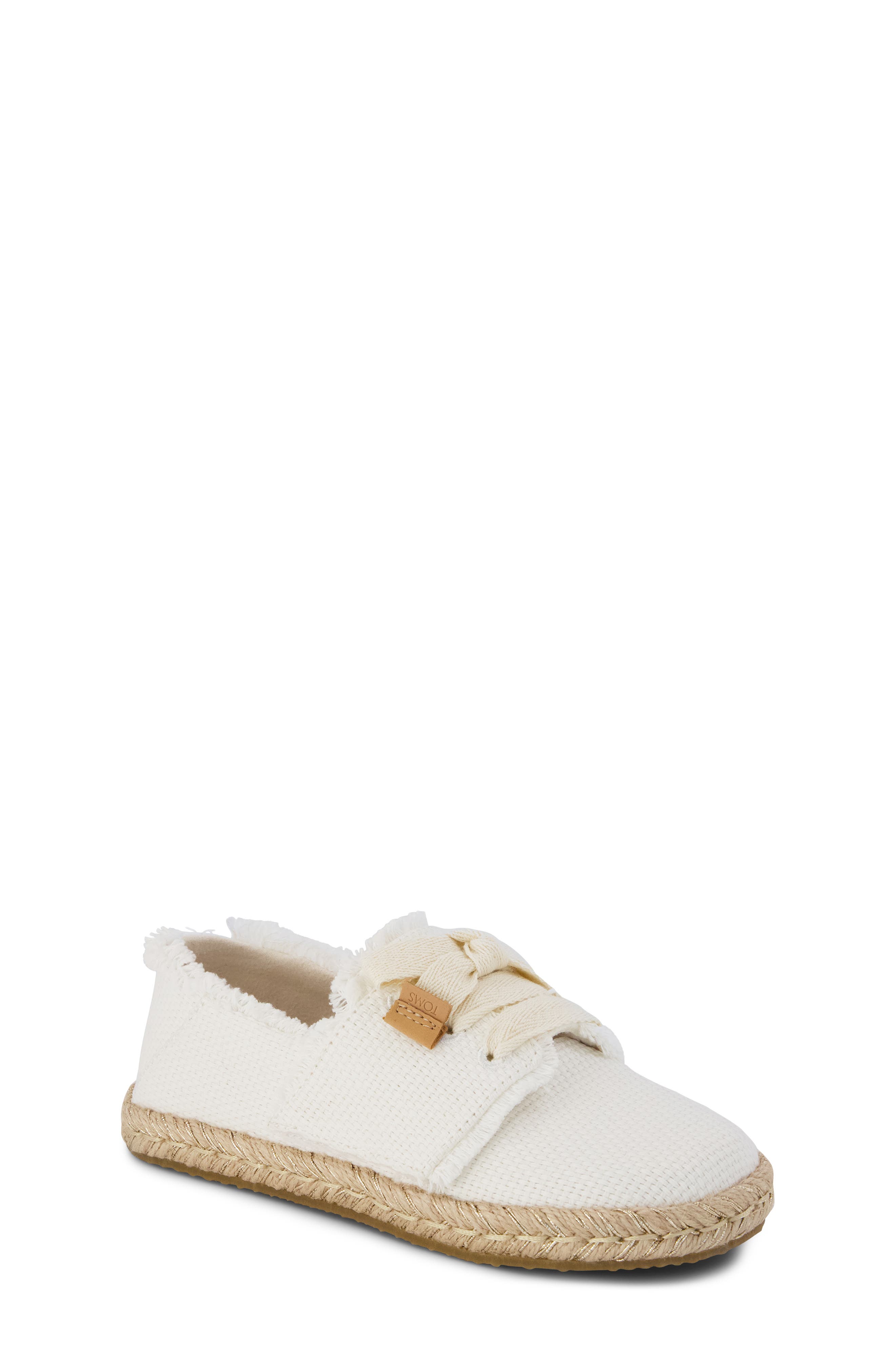 TOMS Kids' Carolina Lace-Up Shoe, Main, color, 