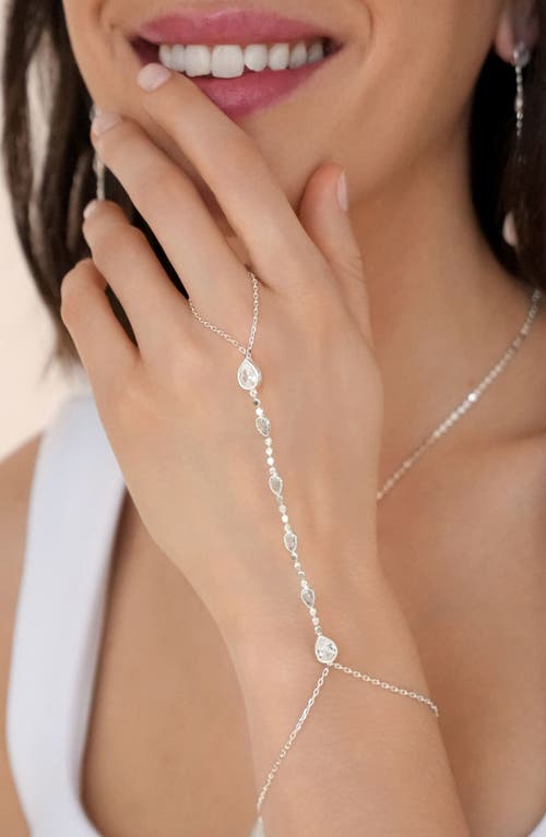 Ettika Aphrodite Cubic Zirconia Hand Chain