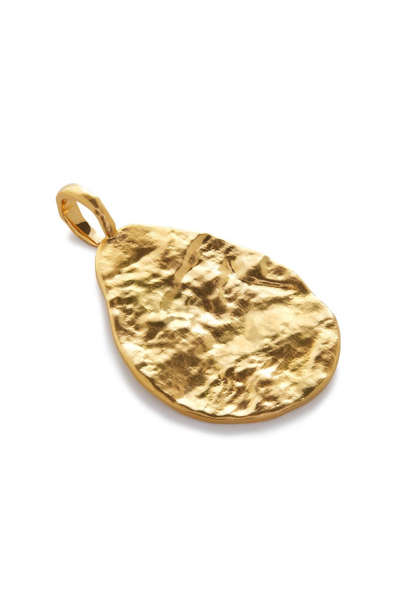 Monica Vinader Capri Teardrop Pendant Charm, Main, color, 18K Gold Vermeil