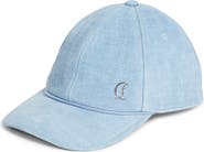 Christian Louboutin Mooncrest Suede Baseball Cap