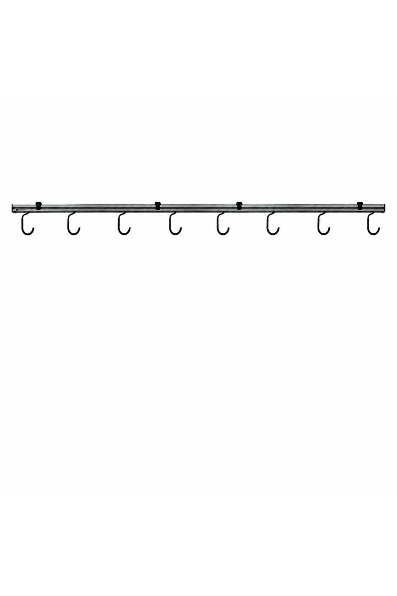 CycleSlide - Ceiling Mounted Bike Storage - 5 - 8 Bikes, Alternate, color, Grey