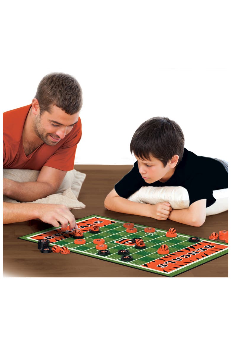 Cincinnati Bengals Checkers Board Game, Alternate, color, Multicolor